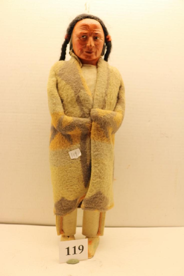 16 ½" Male Skookum Doll (1 of 2)