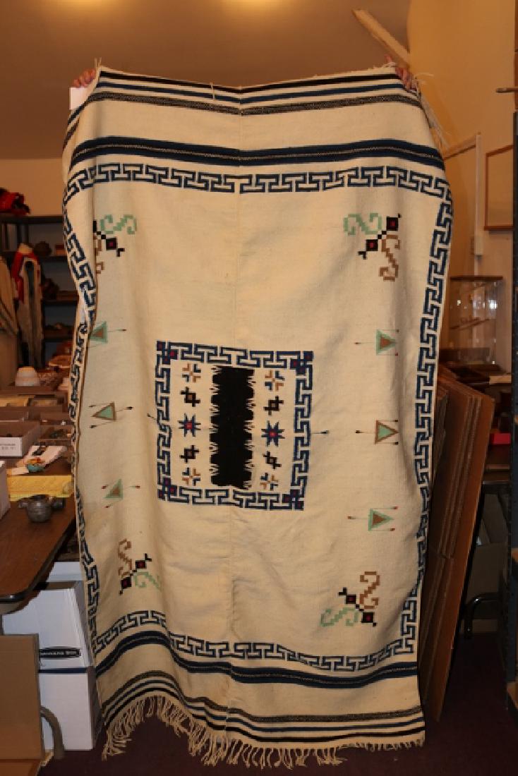 Fringed Mexican Rug (1 of 2)