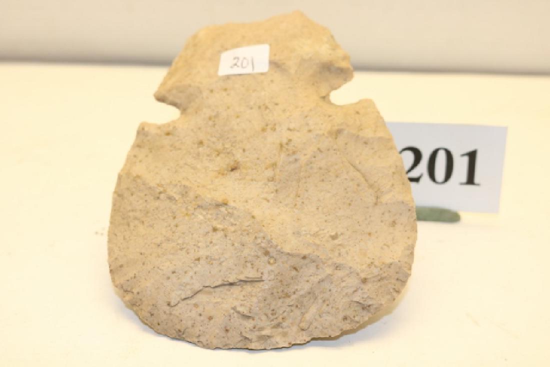 5 3/8" x 4 ¾" Flint Hoe (1 of 2)