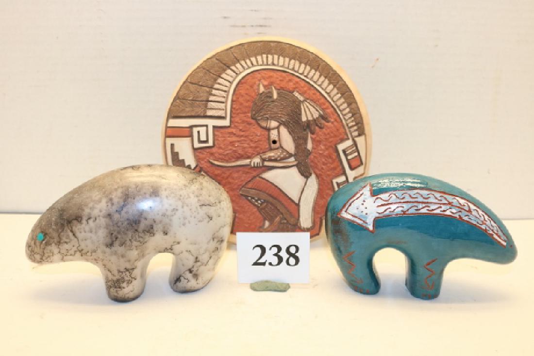 3 Contemporary Pottery Items (1 of 1)