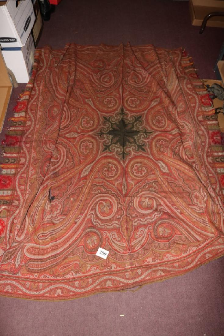 Red Italian Table Cover (1 of 2)