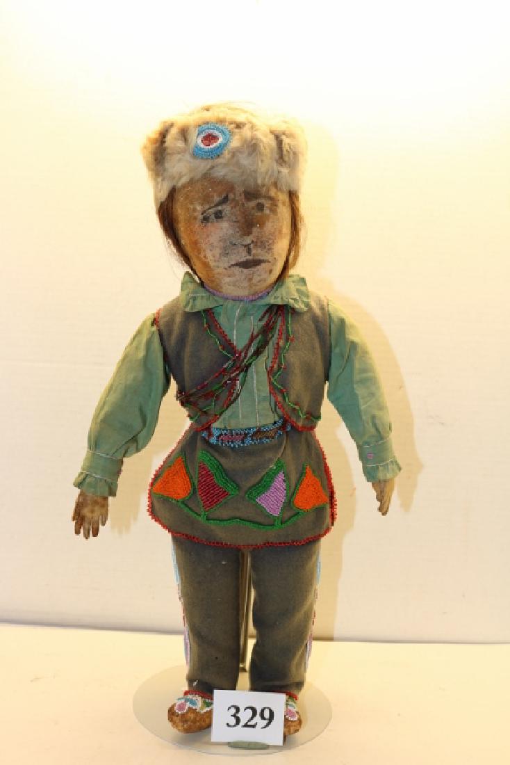 17" Iroquois Male Doll NO SHIPPING OUT OF COUNTRY (1 of 3)