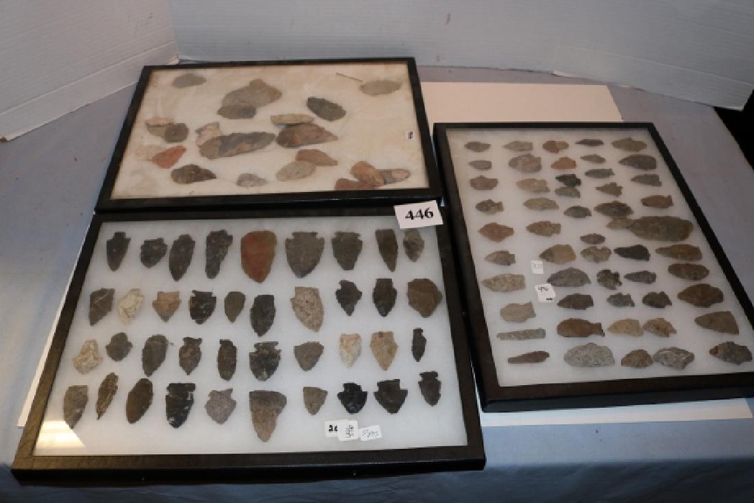 (3) Frames with 111 Flint Points (1 of 4)