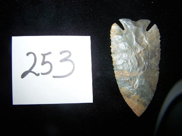 3 3/4" Notched archaic point
