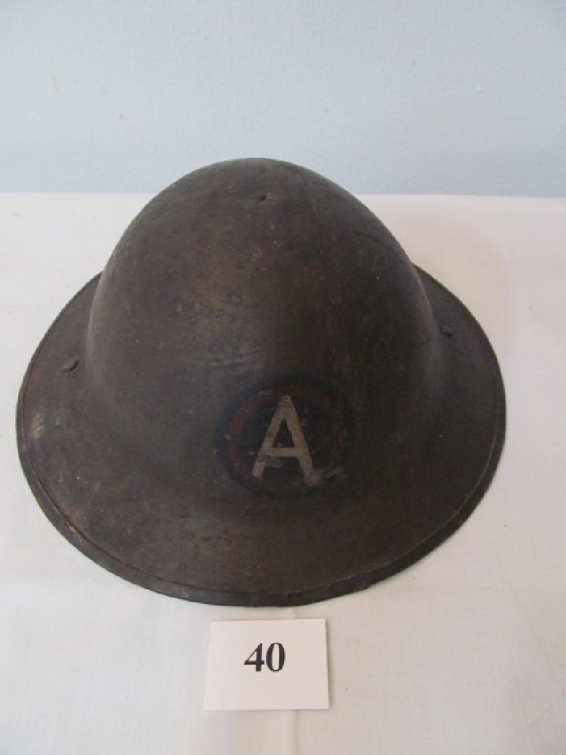 WWI Dough Boy Helmet (1 of 3)