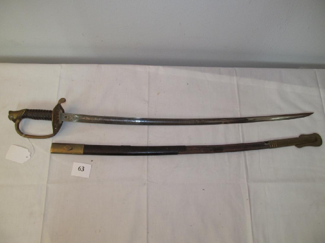 West German Etched Blade Sword (1 of 4)