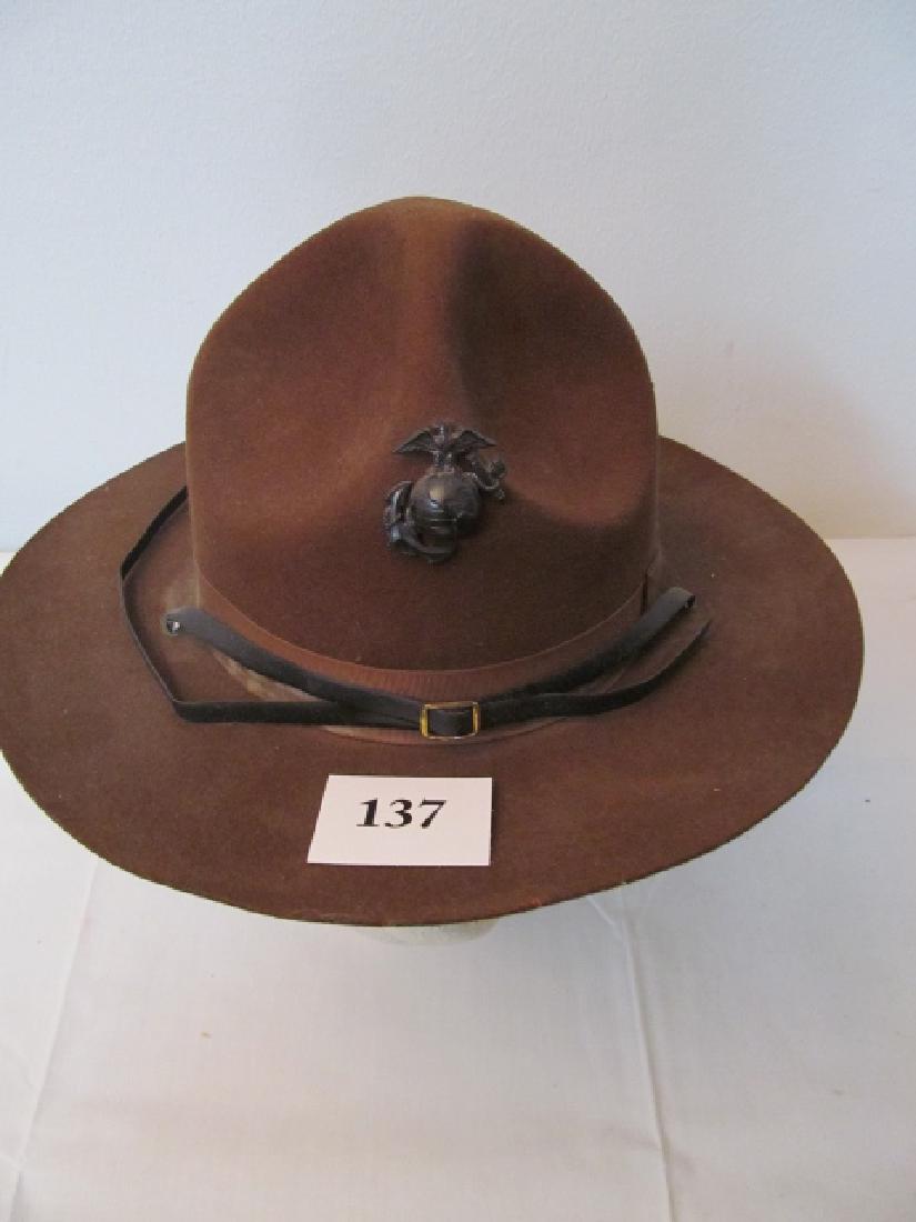 USMC Marine Corp. Campaign Hat (1 of 4)