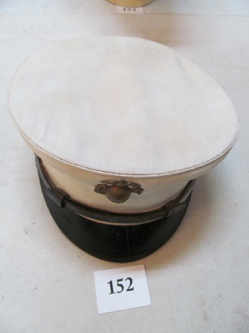 WWI USMC White Top Visor Hat (1 of 4)