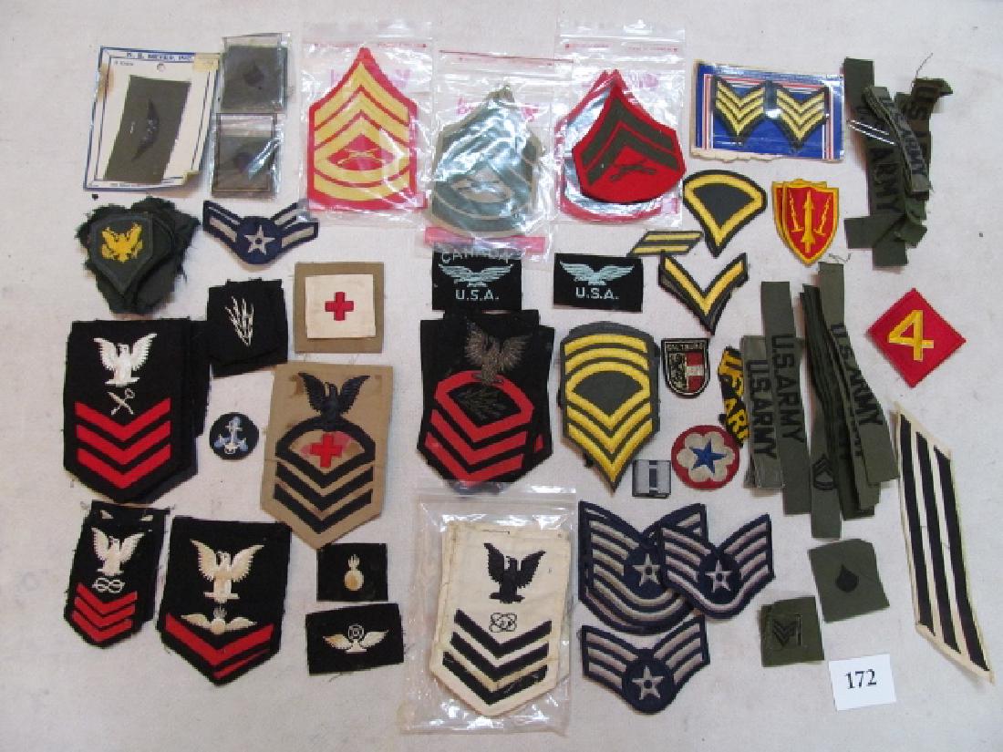 Lot of Military Shoulder Insignias & Patches (1 of 3)