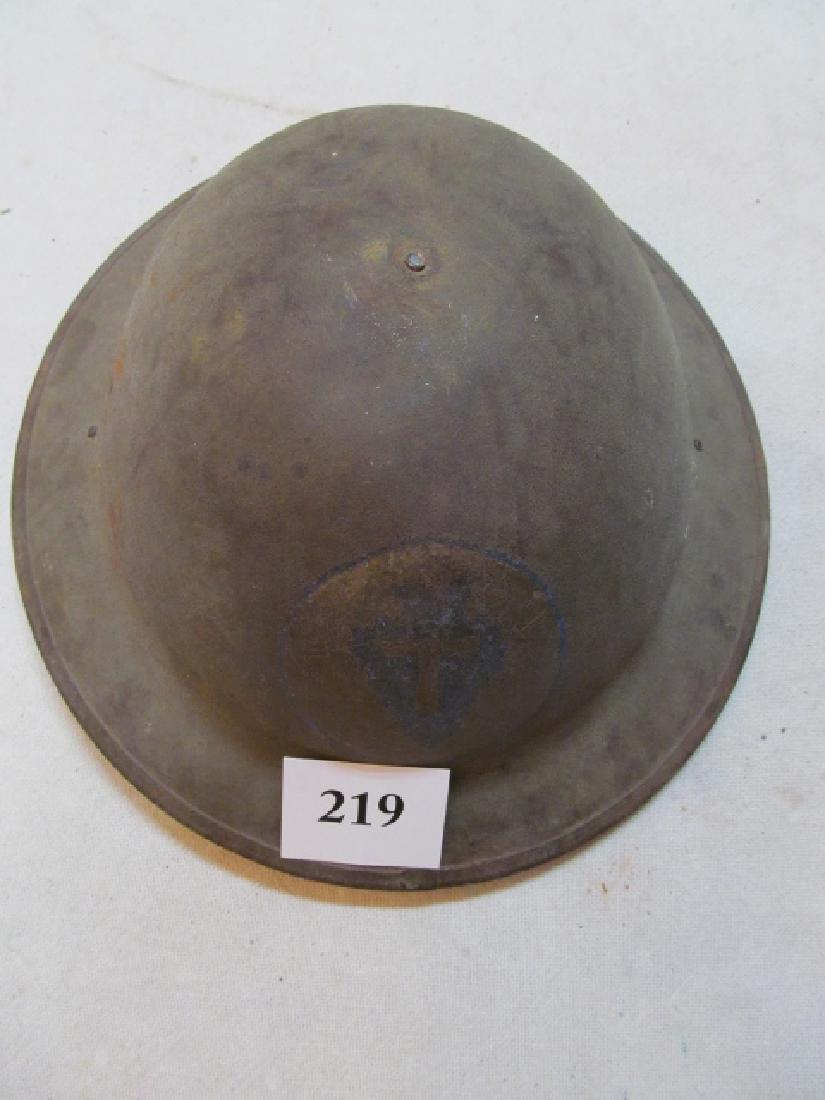 36th Infantry Division WWI Doughboy Helmet (1 of 4)