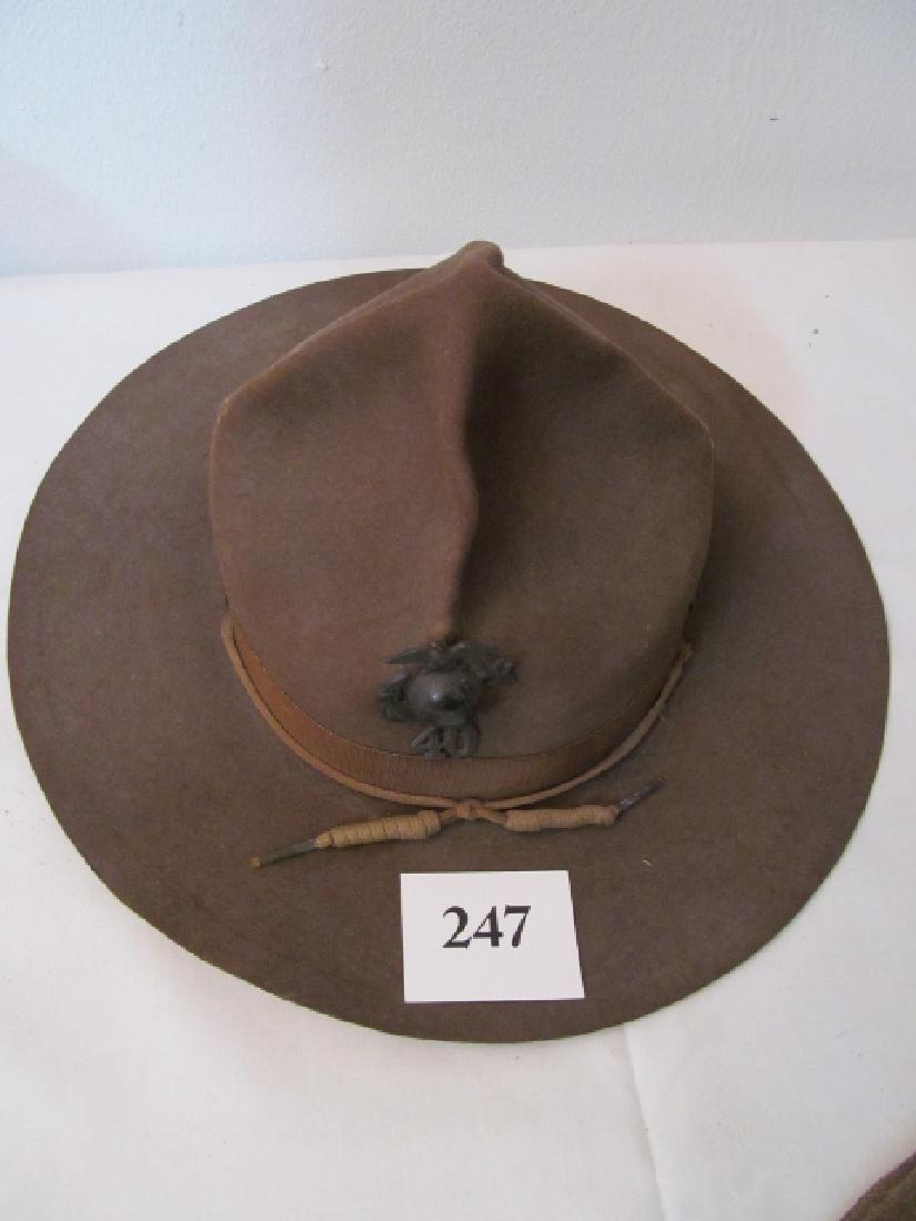 USMC Wool Campaign Hat (1 of 4)