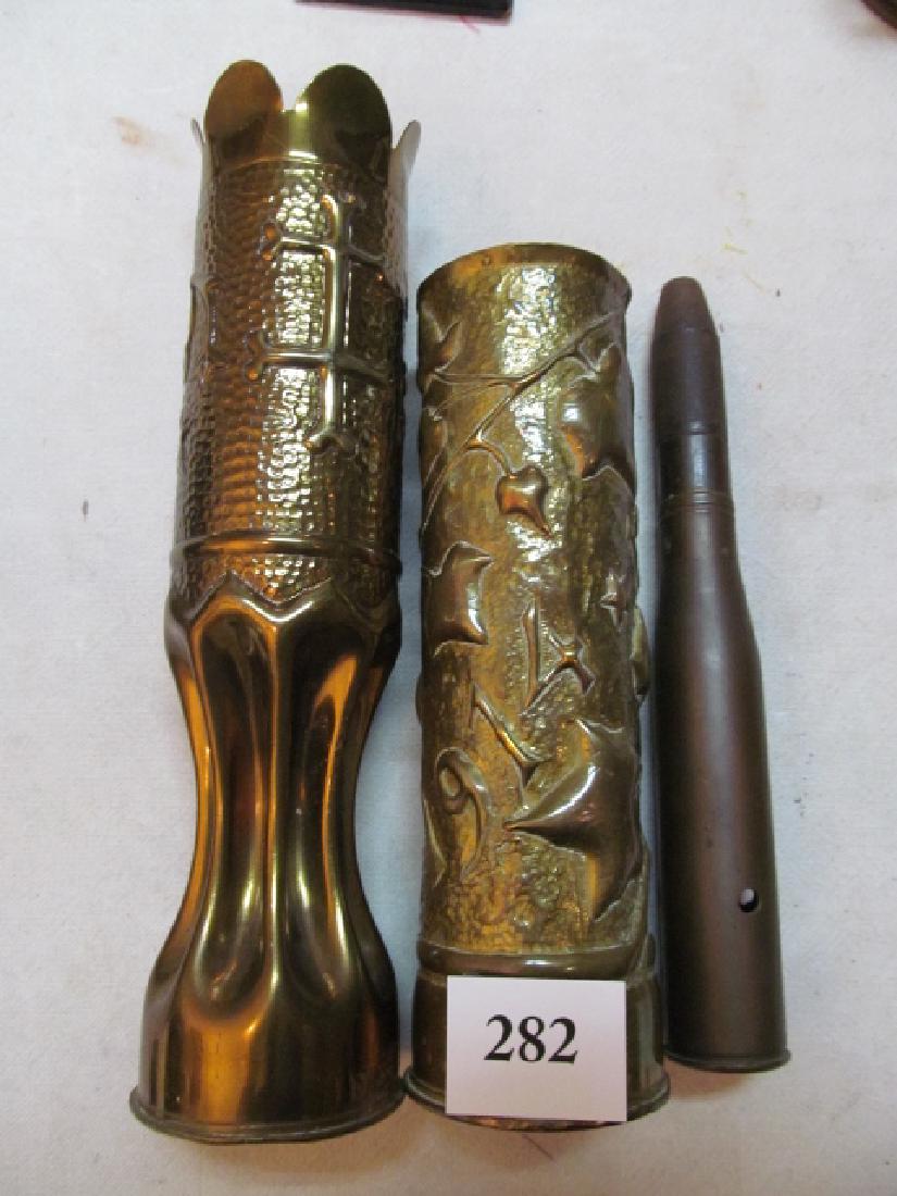 3 Pieces of Trench Art (1 of 3)