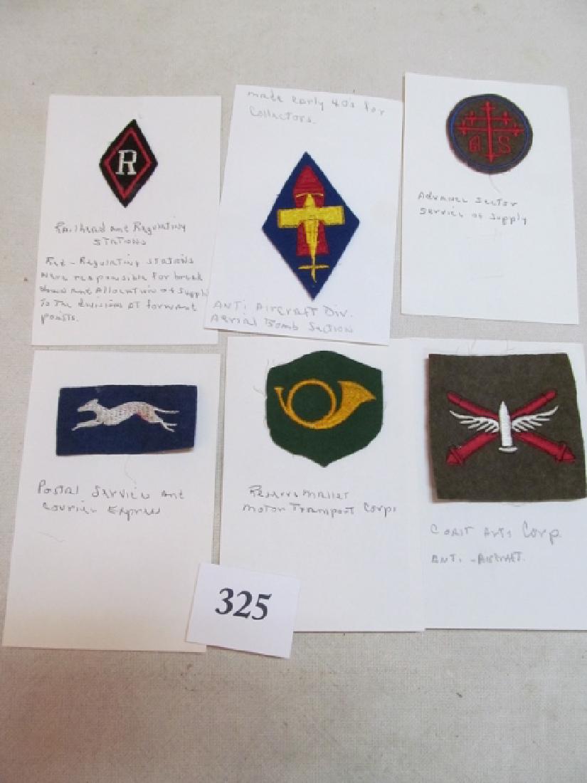 Job Lot of 6 Military Insignias (1 of 1)