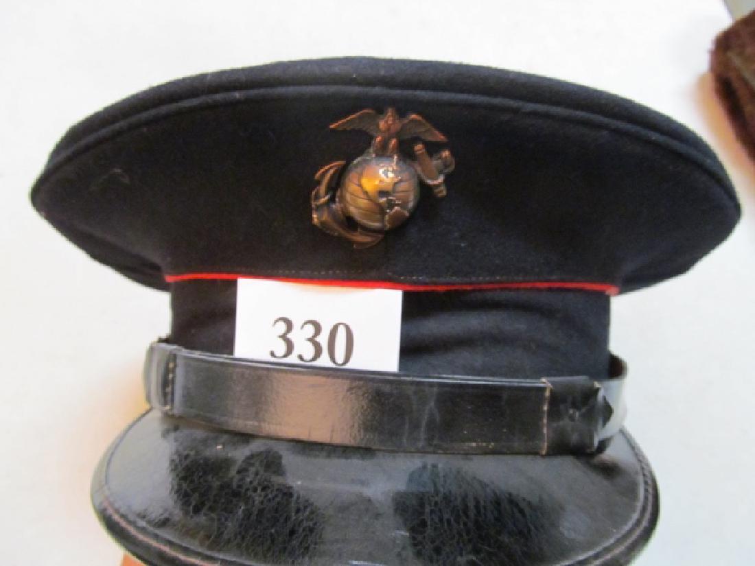 Pre WWII USMC Dress Blues Officers Hat (1 of 6)