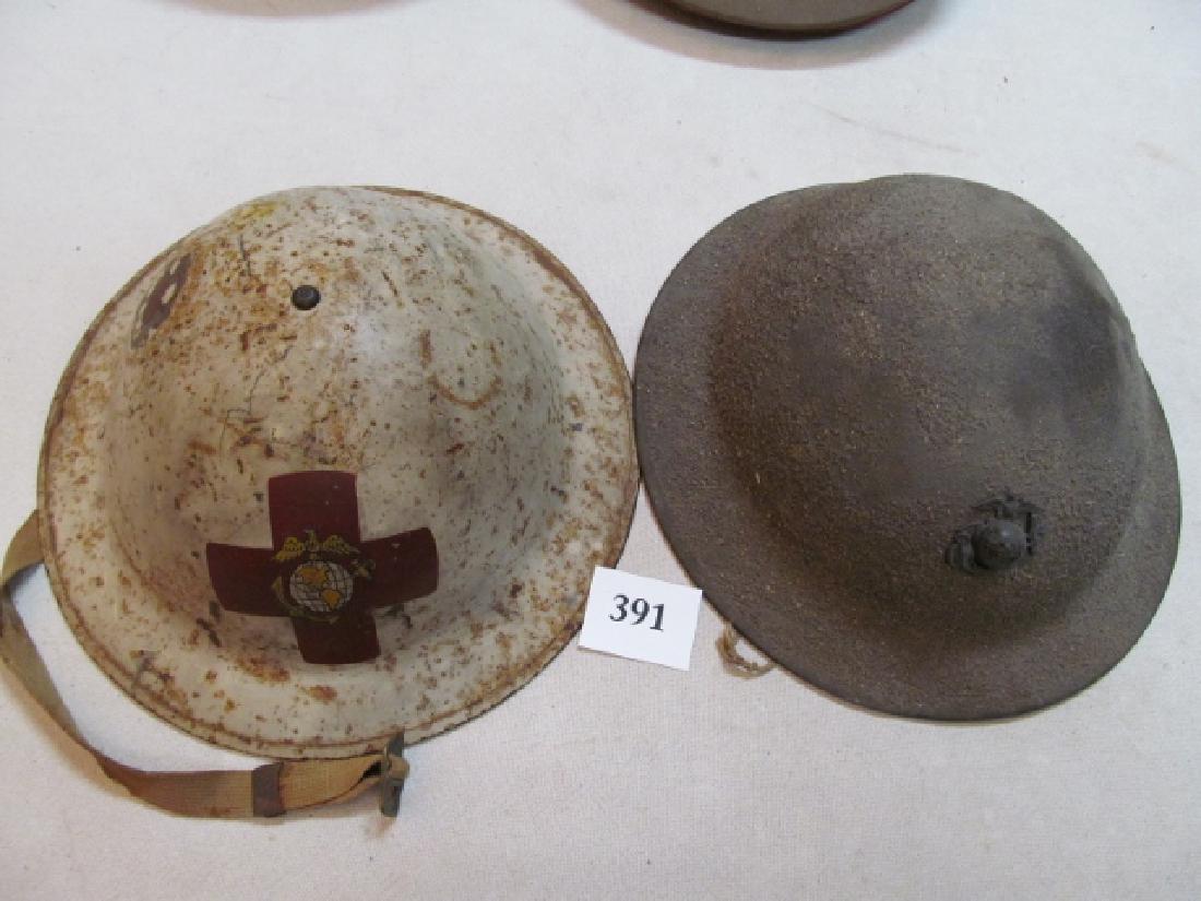 2 USMC Doughboy Helmets (1 of 5)