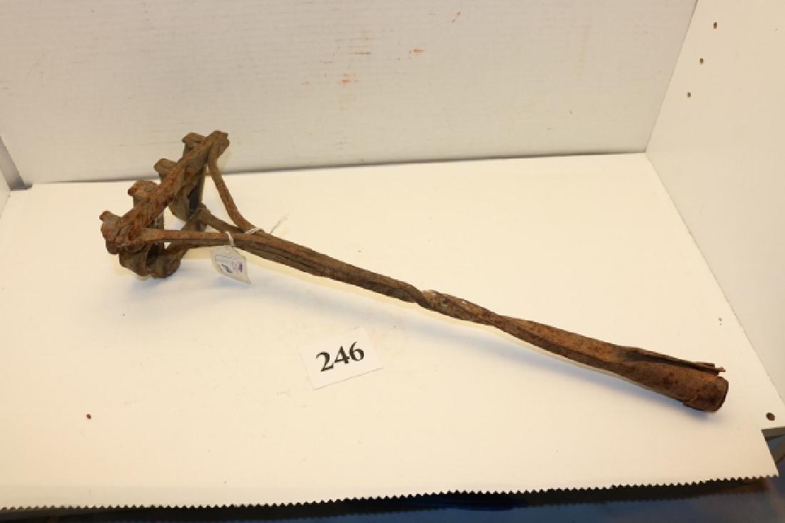 17” Branding Iron “A-R”: 17” Branding Iron “A-R”