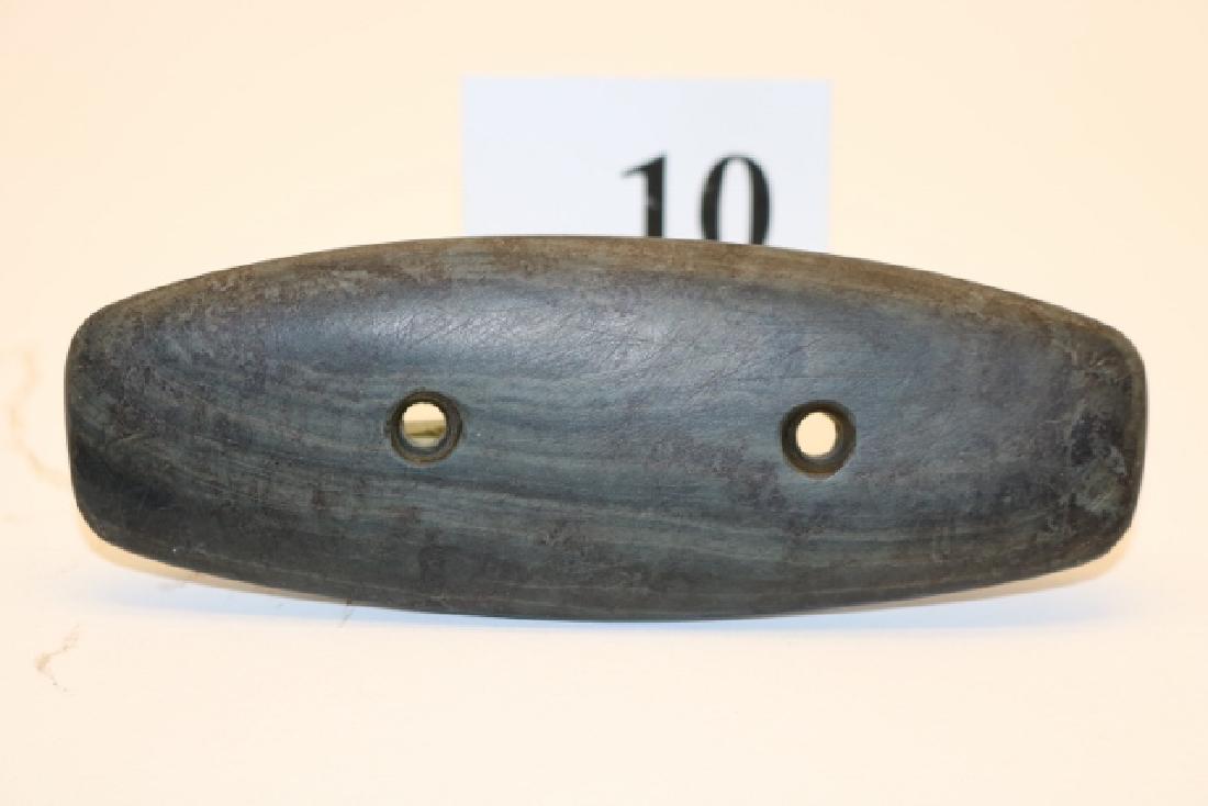 Rectangular Banded Slate Gorget (1 of 3)