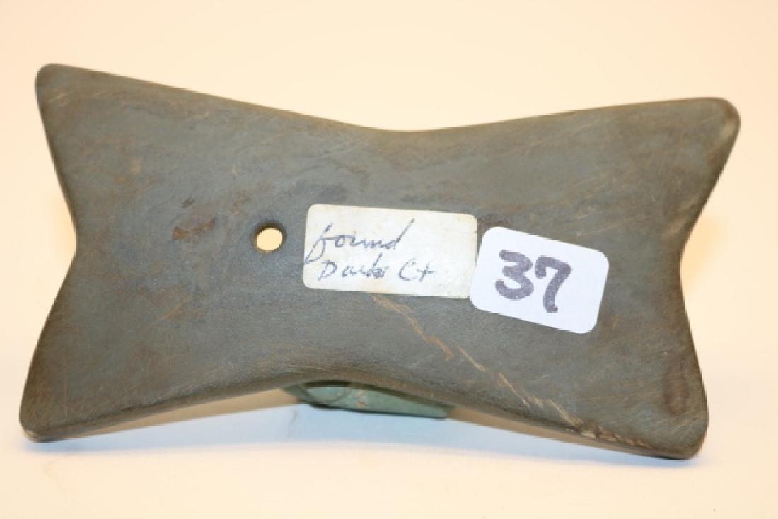 Concave Convex Slate Gorget (1 of 2)