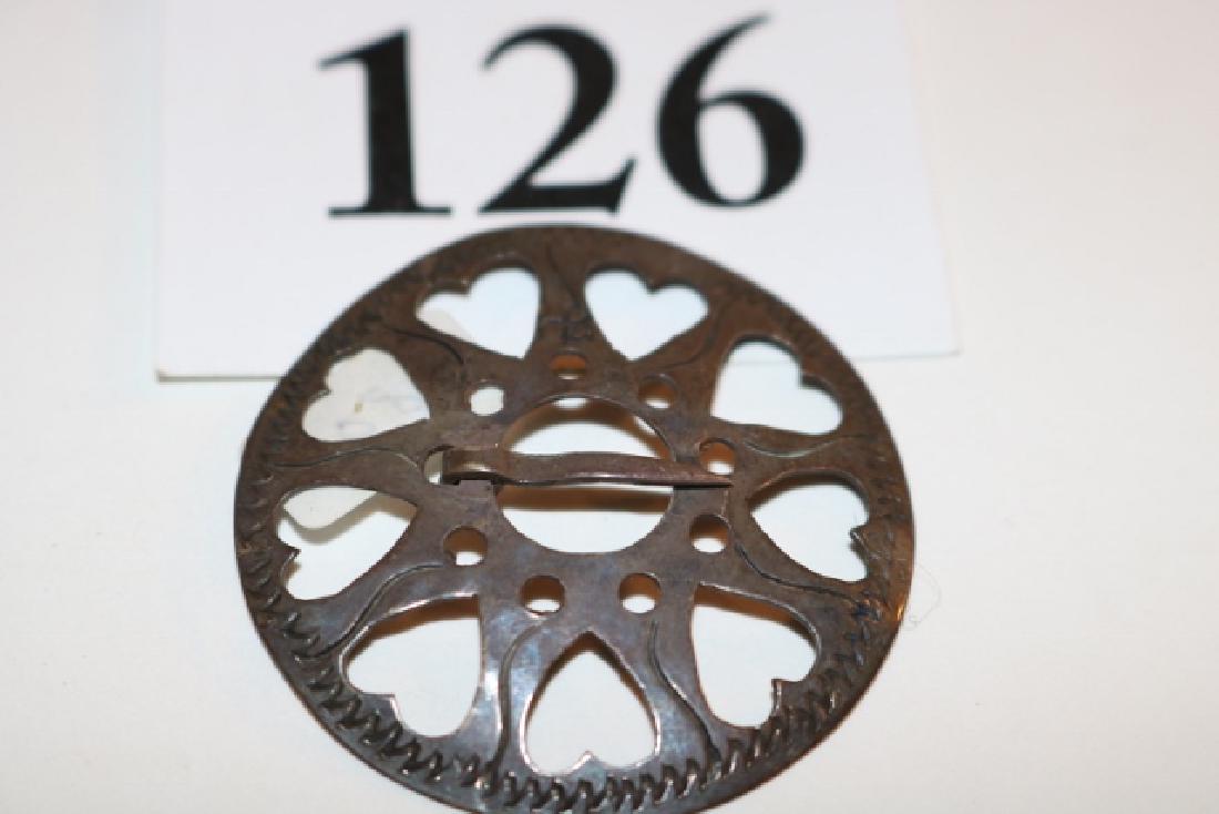 1 ¾” Silver Brooch (1 of 2)