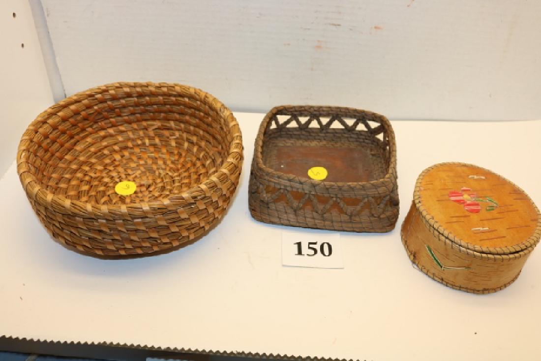 3 Assorted Baskets (1 of 1)
