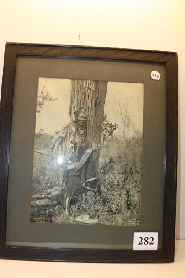 Framed Photo, 1900 – Two Elk Chief (1 of 1)