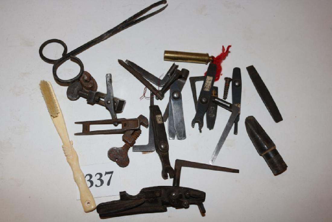 Cigar Box Misc. Gun Related Tools: Cigar Box with Misc. Gun Related Tools