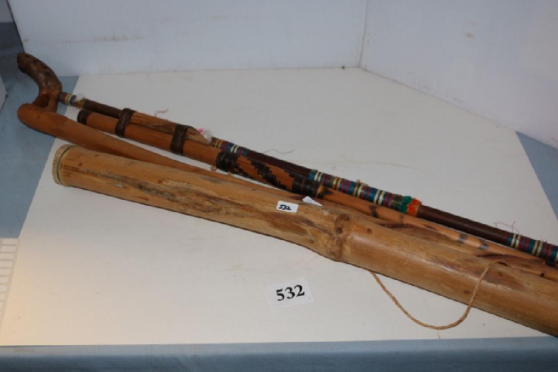 4 African Artifacts: 7 Arrows (1 of 2)