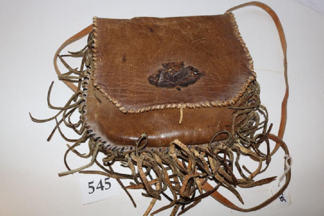 Fringed Hunting Shoulder Pouch (1 of 3)