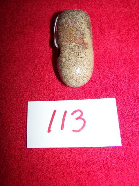 Carved Steatite Pipe Bowl: 2 1/2" Carved Steatite Pipe Bowl