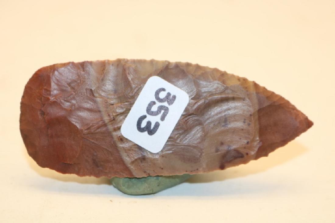 Leaf Shaped Knife: 3 1/8” Colorful Leaf Shaped Knife