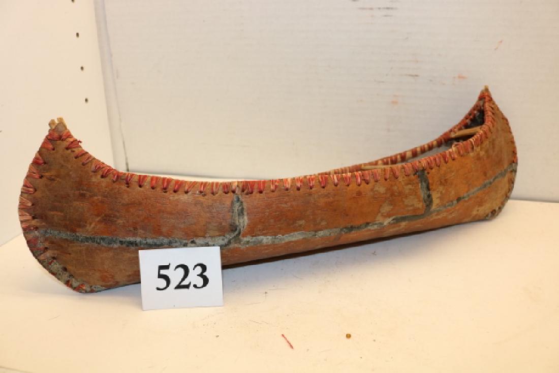 16” Old Birch Bark Canoe: 16” Old Birch Bark Canoe