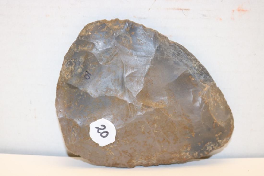 Flint Cache Blade: 4 ¼” x 5 ¼” Flint Cache Blade, Indiana