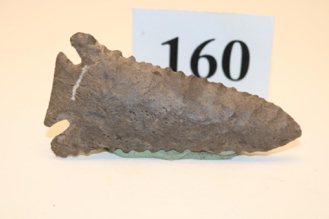 Dover Flint Pine Tree Point: 4 ½” Dover Flint Pine Tree Point, Montgomery Co. Tenn., George Sims Coll.