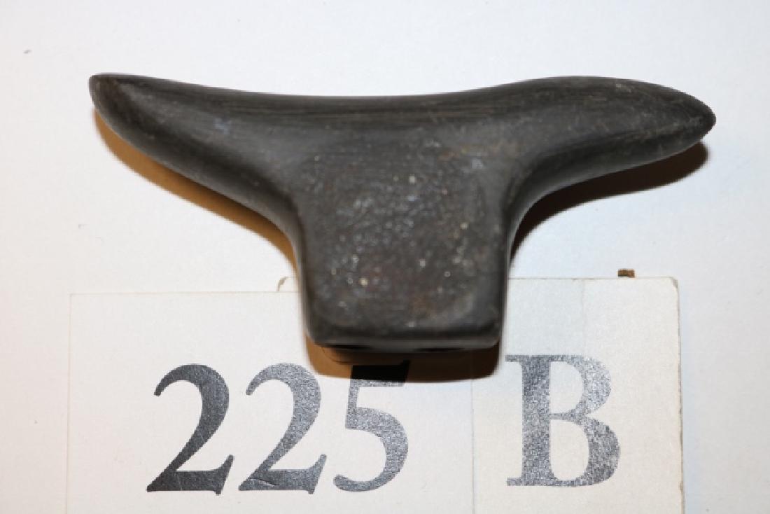 3” Slate Birdstone: 3” Slate Birdstone, Miami Co. Ohio, Ex. Jerry Bryant Coll. J Dee C.O.A.