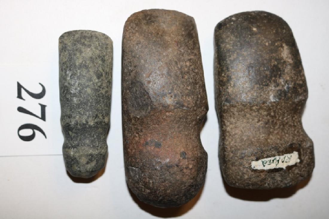 2 Full Groove Axes, ¾ Groove Axe: 2 Full Groove Axes, ¾ Groove Axe