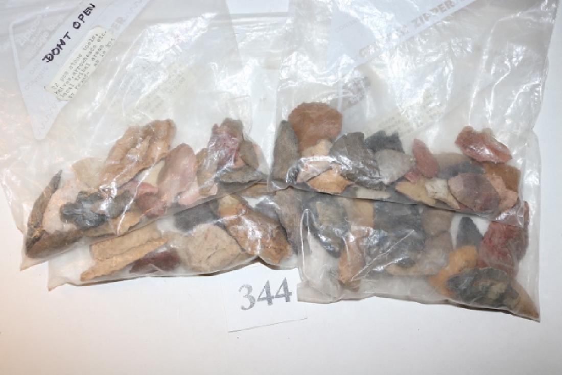 88 Assorted Flint Points: 88 Assorted Flint Points (Various States)