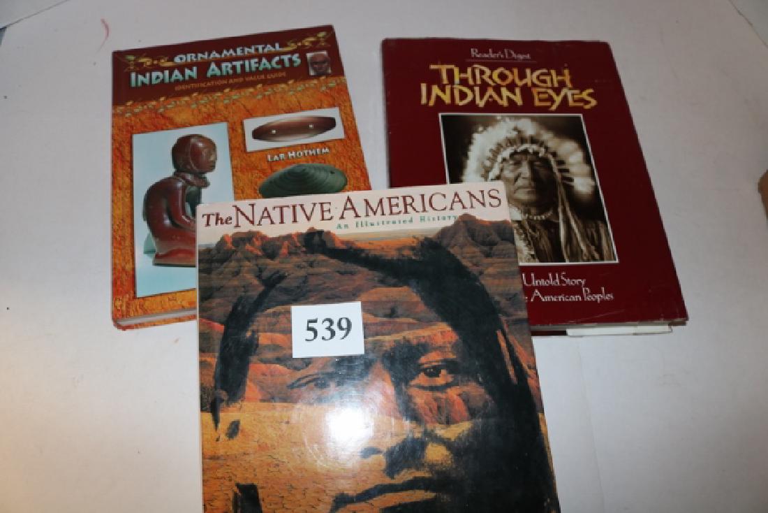 3 Books Native Americans: 3 Books Native Americans, Through Indian Eyes, Price Guide