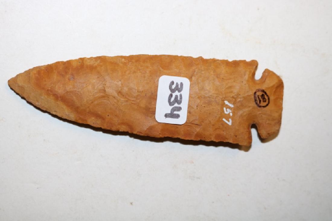 Flint Ridge Ohio Dovetail: Flint Ridge Ohio Dovetail, Doug Miller Coll. Ex. Dick Coulter Coll. - 4 ¼”