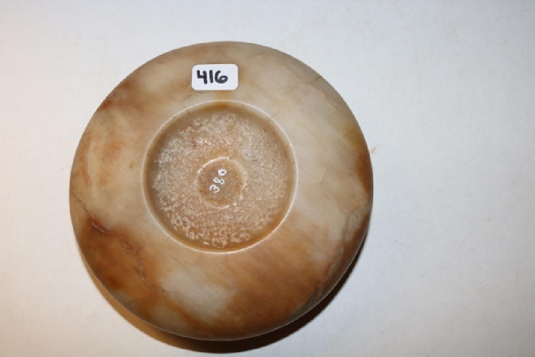 Quartz Double Cupped Discoidal: Quartz Double Cupped Discoidal – found Pike Co. Ill., Ex. Byron Anderson Coll. From Calif. 5 ½”
