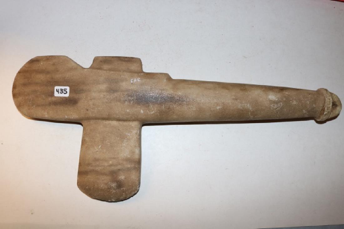 Monolithic Axe: Monolithic Axe – Quartz – Doug Miller Coll. - 17”