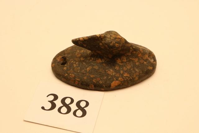 Fine Popeyed Andena Bust BirdStone: Fine Popeyed Andena Bust BirdStone – 3 ¼” – Gallia County Ohio