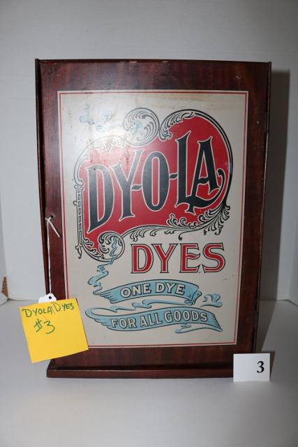 Dyola Dyes Tin Store Display (1 of 3)