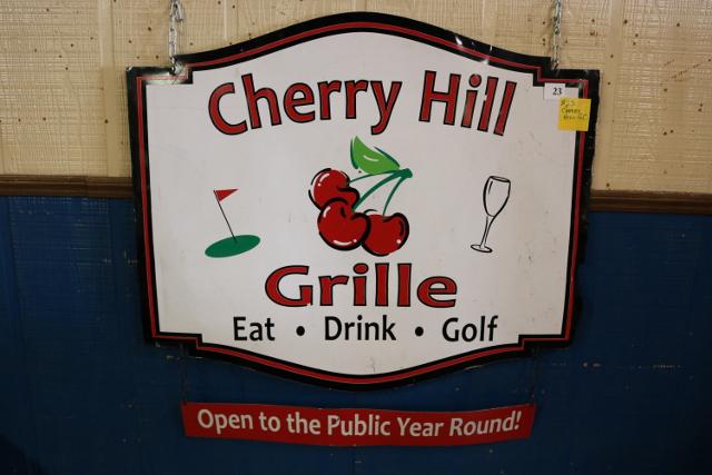 Cherry Hill Grille - Golf Course - 2 Sided Sign (1 of 4)