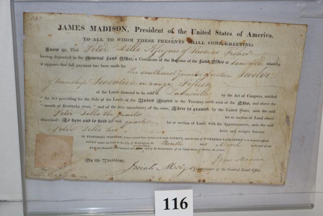 James Madison Land Grant (1 of 4)