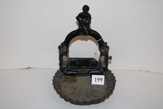 Negro Figural Boot Scrapper (1 of 3)
