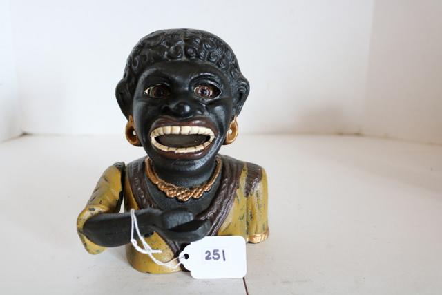 Dinah Cast Iron Mechanical Bank