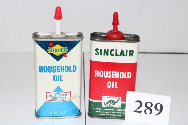 2 Household Oil Cans (1 of 2)
