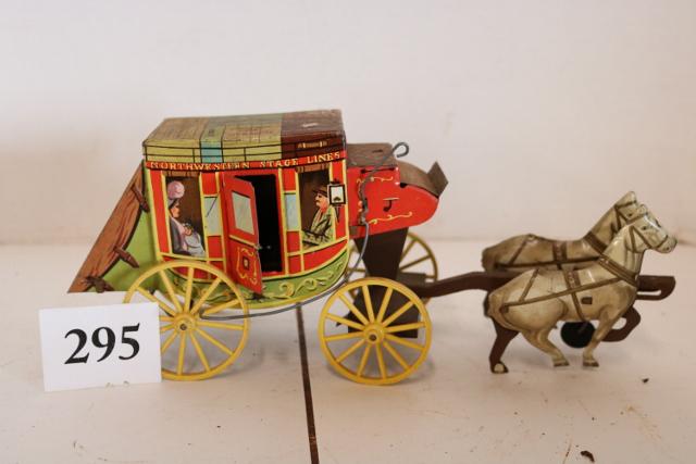 Tin Stage Coach Toy (1 of 2)