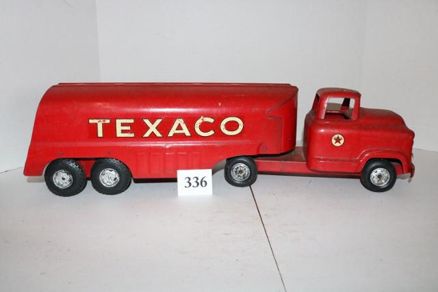 texaco metal truck