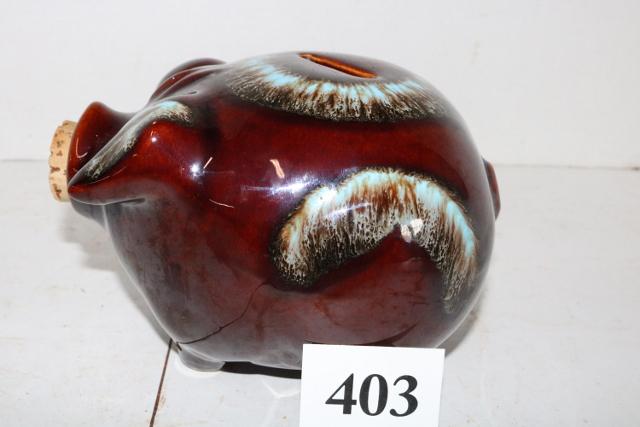 Hull Pottery Piggy Bank (1 of 2)